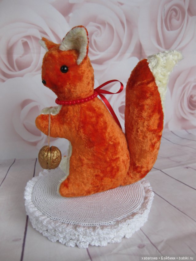 Белочка — Текстильные игрушки и примитивы: кофейные (фото 3)