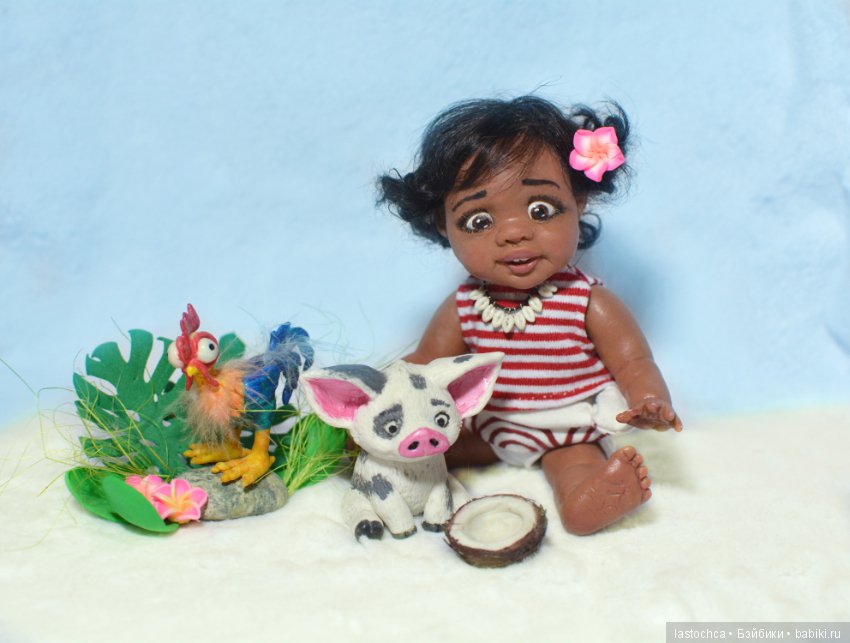 Малышка Моана и ее друзья (фото 3)