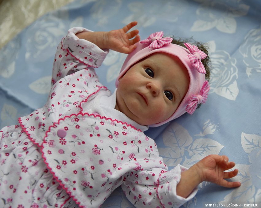 Нежная малютка Тиночка из молда Тинк от Bonnie Brown