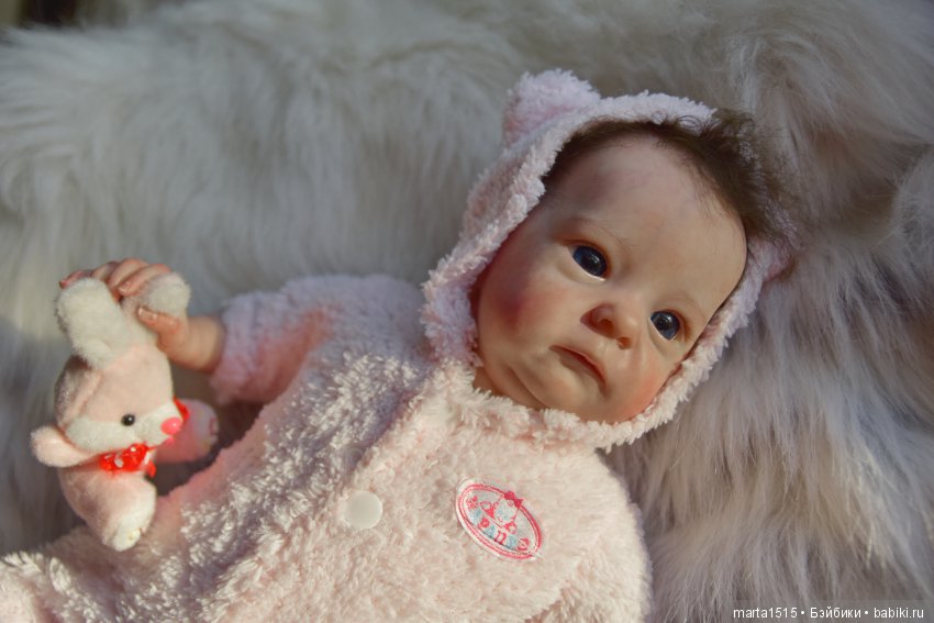 Нежная малютка Тиночка из молда Тинк от Bonnie Brown