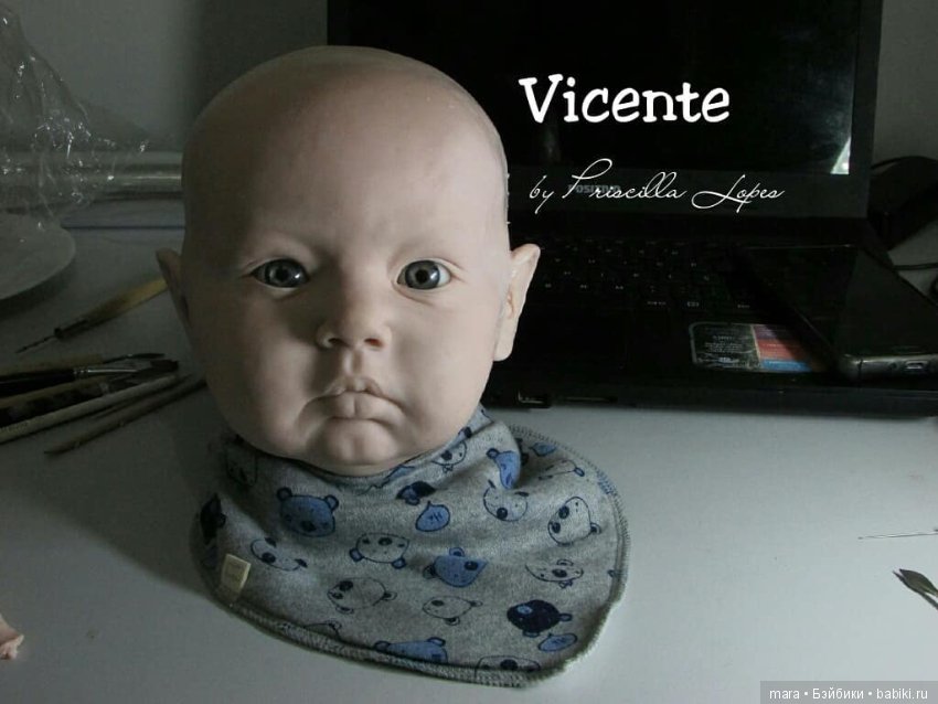 Vicente от скульптора Priscilla Lopes
