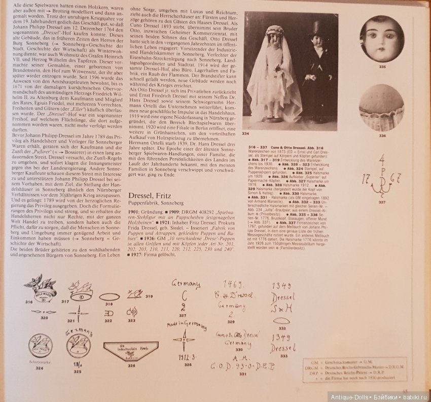 Цизлики, легендарные Цизлики или Сieslik's Lexikon Der Deutschen Puppenindustrie, часть 2