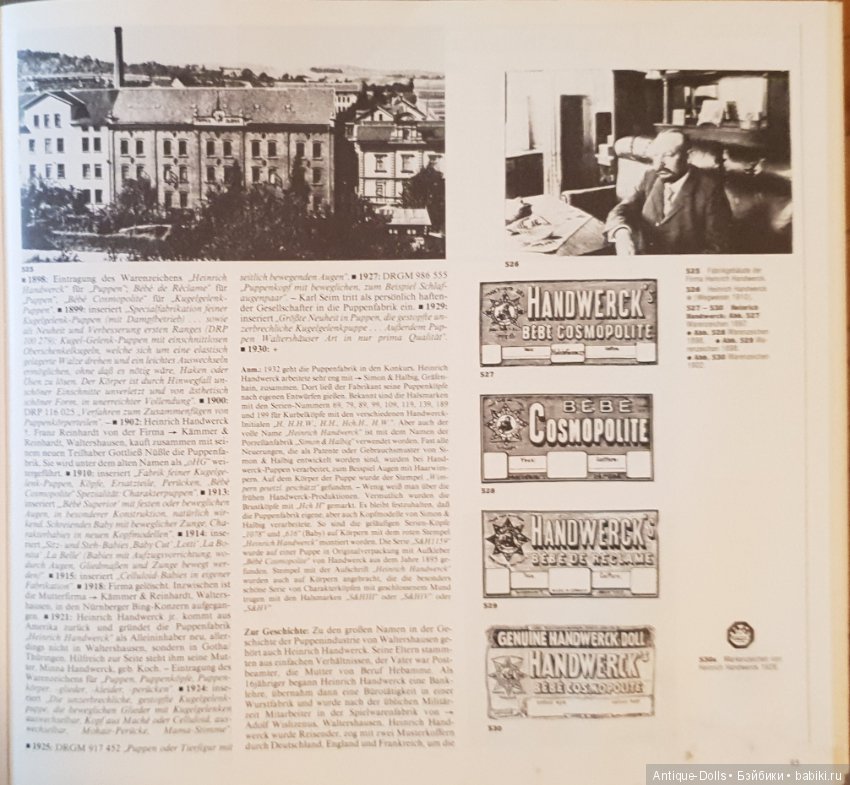 Цизлики, легендарные Цизлики или Сieslik's Lexikon Der Deutschen Puppenindustrie, часть 2
