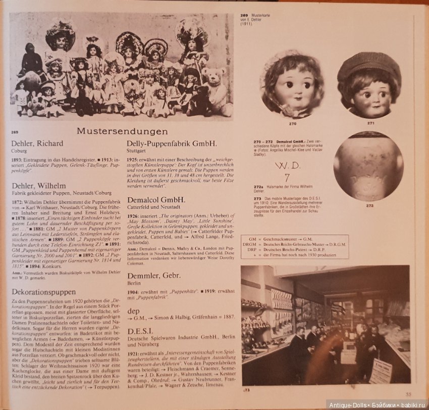 Цизлики, легендарные Цизлики или Сieslik's Lexikon Der Deutschen Puppenindustrie, часть 2 (фото 5)