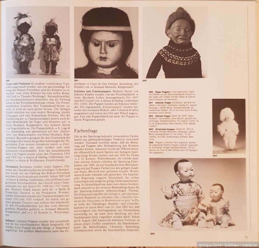 Цизлики, легендарные Цизлики или Сieslik's Lexikon Der Deutschen Puppenindustrie, часть 2