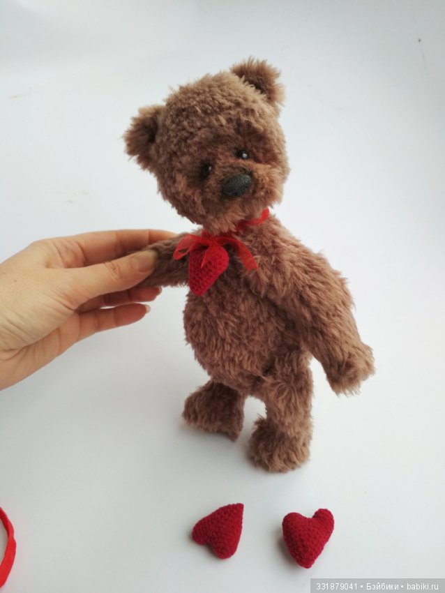 Мишка-сердцеед — Вязаные игрушки и амигуруми: крючком (фото 2)