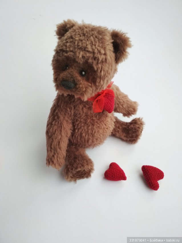 Мишка-сердцеед — Вязаные игрушки и амигуруми: крючком (фото 4)