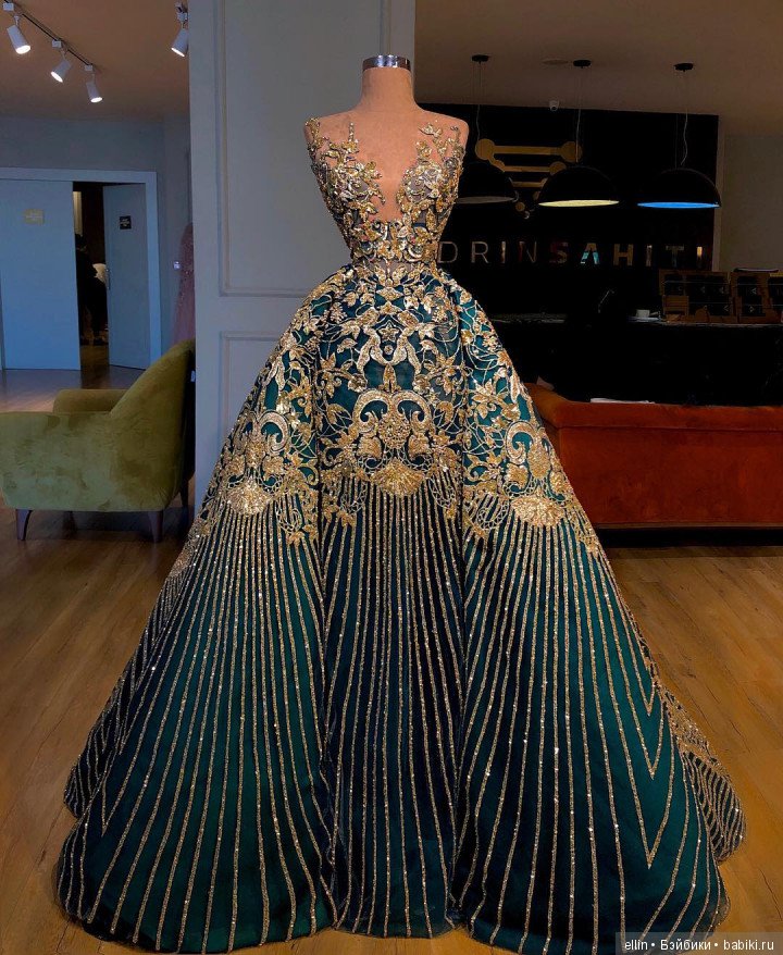 Роскошные платья дизайнера Valdrin Sahiti, Сербия (фото 7)