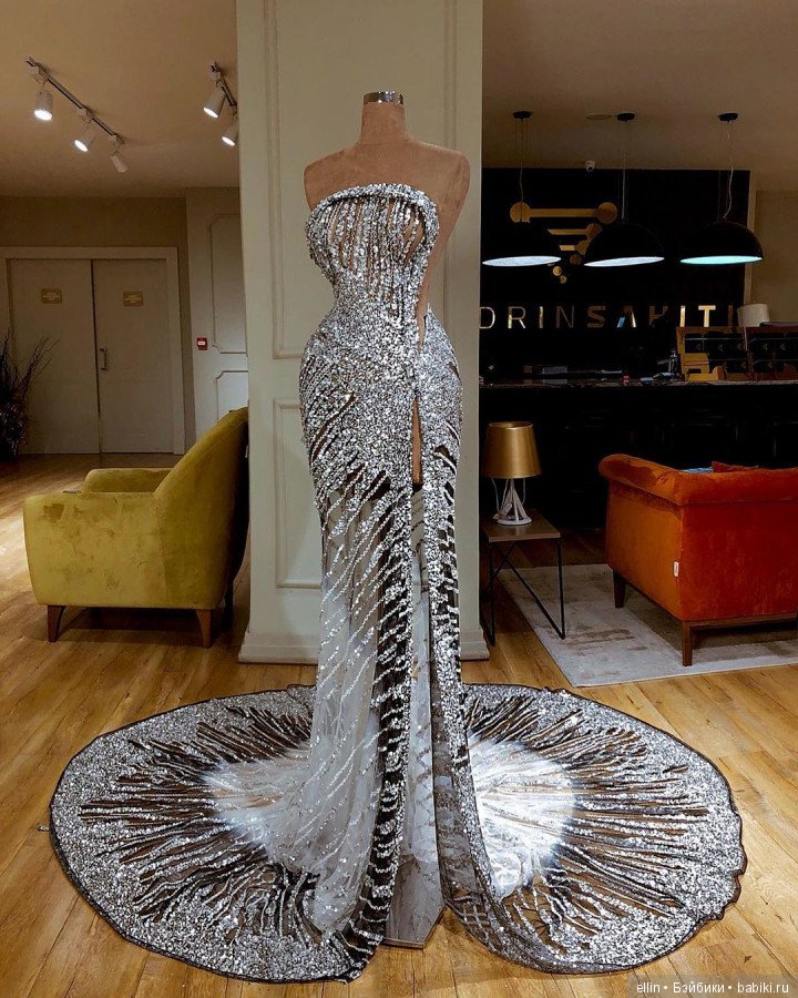 Роскошные платья дизайнера Valdrin Sahiti, Сербия (фото 5)