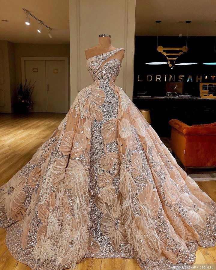 Роскошные платья дизайнера Valdrin Sahiti, Сербия (фото 2)