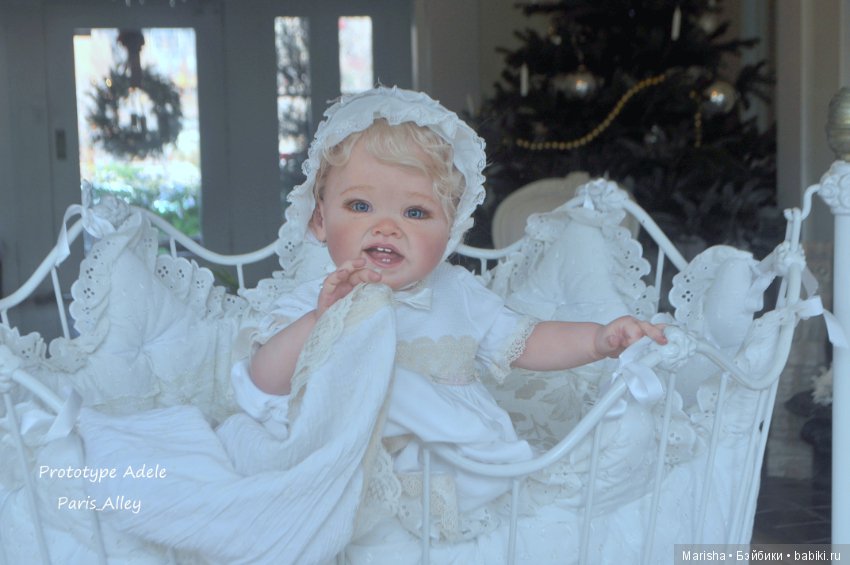 Adele скульптора Ping Lau, автор прототипа куклы реборн Crystal Nguyen