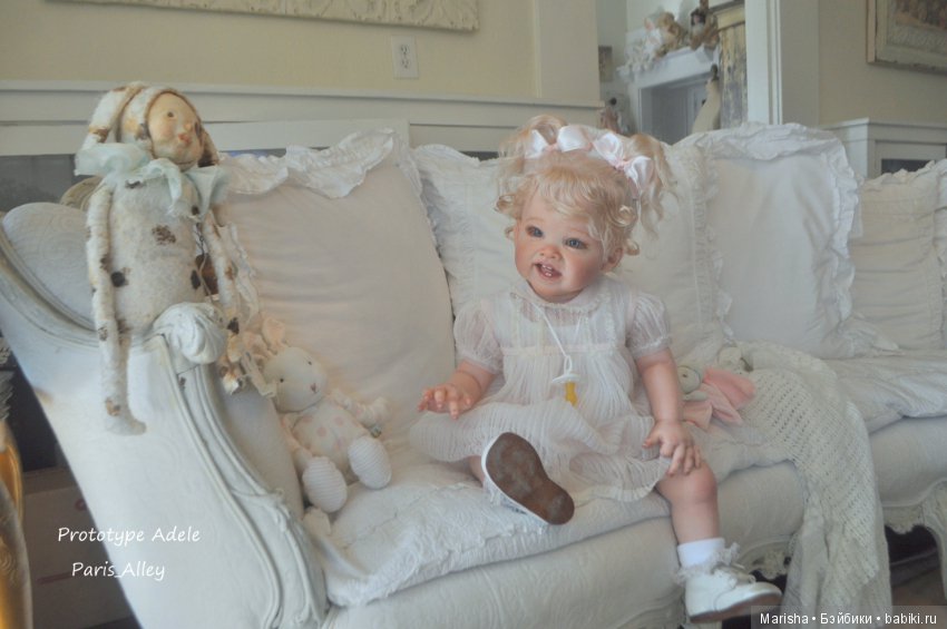 Adele скульптора Ping Lau, автор прототипа куклы реборн Crystal Nguyen (фото 10)
