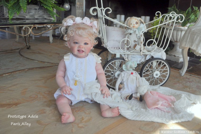 Adele скульптора Ping Lau, автор прототипа куклы реборн Crystal Nguyen (фото 3)
