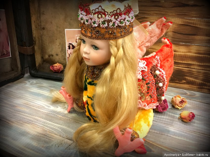 Луна... птица тедди-долл музыкальная (фото 8)