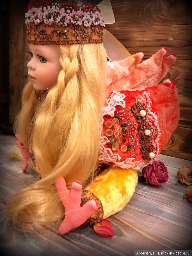 Луна... птица тедди-долл музыкальная (фото 10)