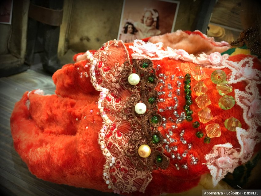 Луна... птица тедди-долл музыкальная (фото 4)