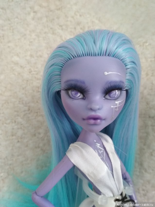 После долгого перерыва — ООАК Monster High и Ever After High: репейнт (фото 6)