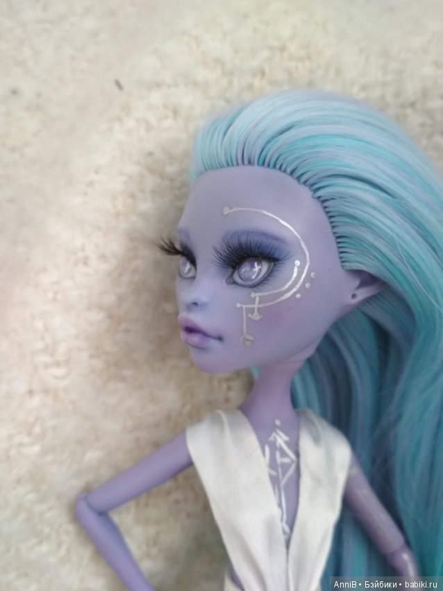 После долгого перерыва — ООАК Monster High и Ever After High: репейнт (фото 5)