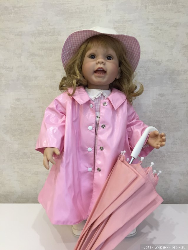 “Little Raindrop” Lee Middleton doll от автора Reva Schick