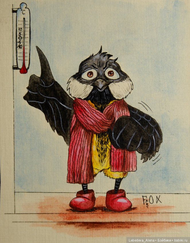 Рисованные птички — Рисование и арт: скетчи (фото 3)