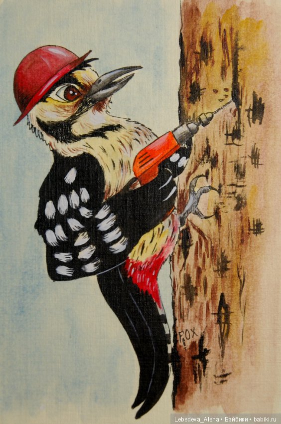 Рисованные птички — Рисование и арт: скетчи (фото 5)