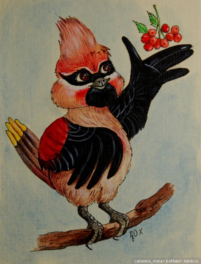 Рисованные птички — Рисование и арт: скетчи (фото 7)