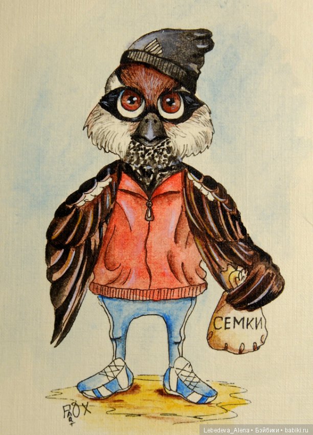 Рисованные птички — Рисование и арт: скетчи