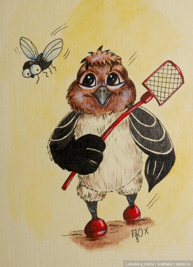 Рисованные птички — Рисование и арт: скетчи (фото 6)