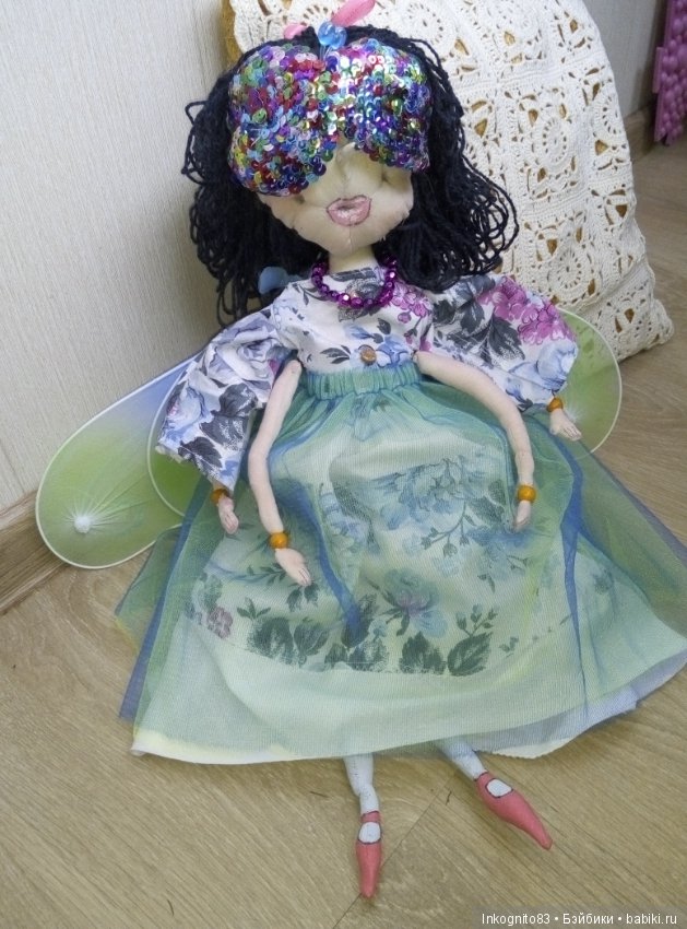 Модняшка-Цокотухьевна — Авторские текстильные куклы: Вальдорфские (фото 10)