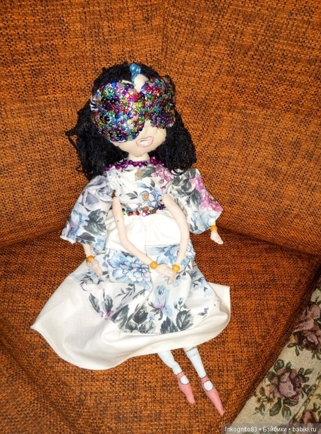 Модняшка-Цокотухьевна — Авторские текстильные куклы: Вальдорфские (фото 8)