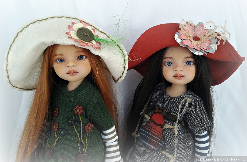 Дианка и Миланка. ООАК кукол Паола Рейна