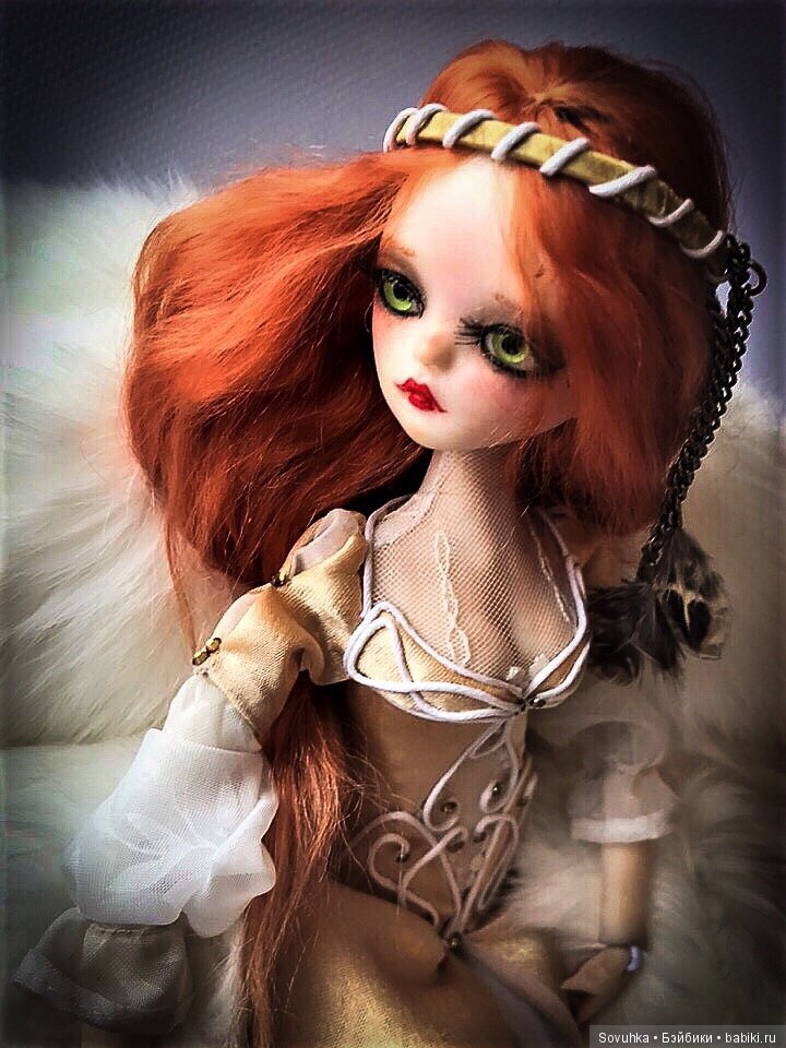 Хильф... Авторская будуарная кукла