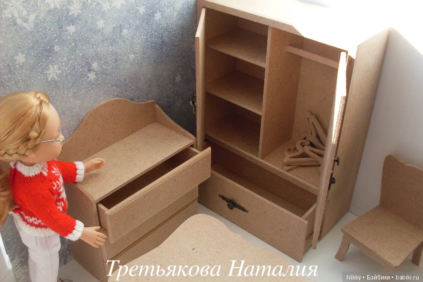 Большой хваст мебелью для кукол (фото 3)