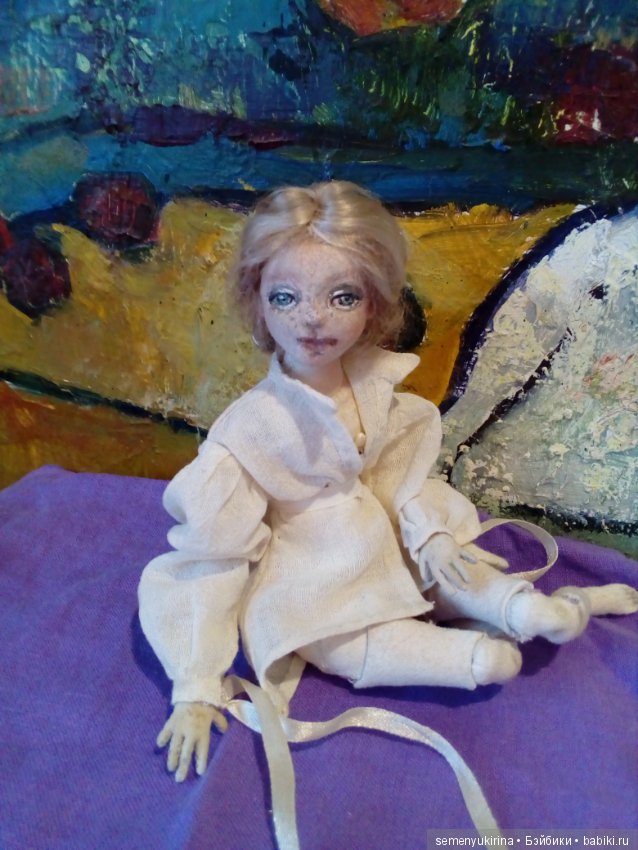 Продолжение предыдущей темы. Текстильные шарнирные куклы (фото 5)