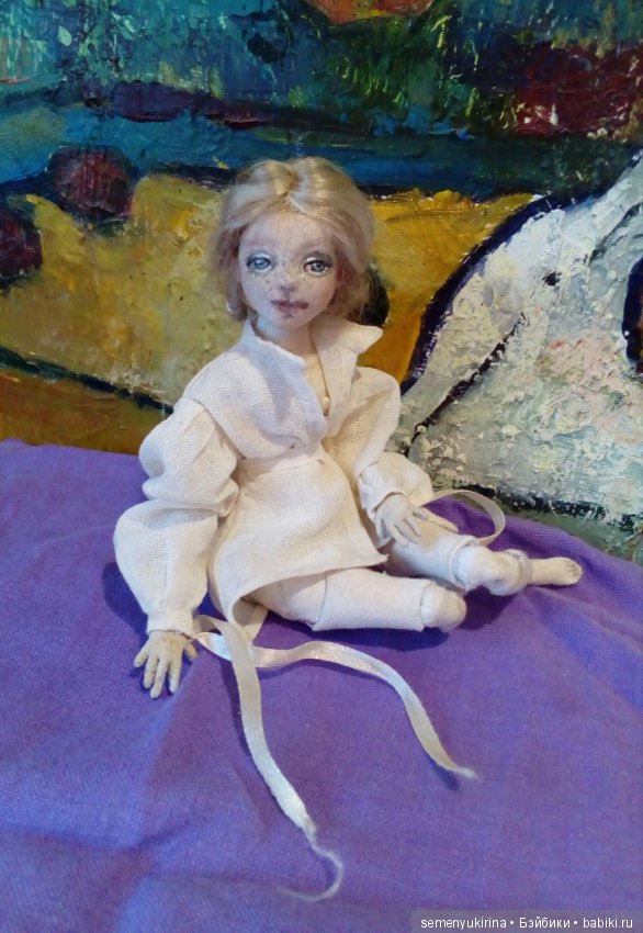 Продолжение предыдущей темы. Текстильные шарнирные куклы (фото 2)