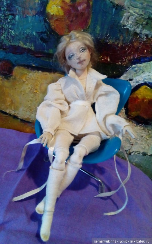 Продолжение предыдущей темы. Текстильные шарнирные куклы (фото 3)
