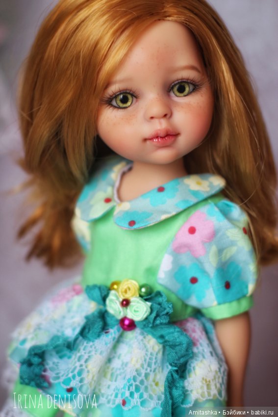 ООАК Paola Reina (Паола Рейна) и испанских кукол: перерисовка (фото 2)