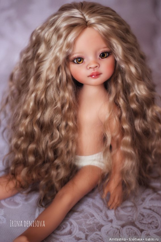 Маника — ООАК Paola Reina (Паола Рейна) и испанских кукол: перерисовка