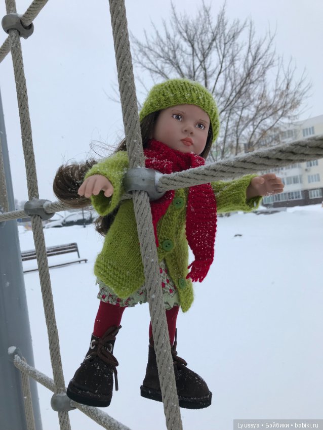 Зимняя прогулка — Игровые куклы Zwergnase (Цвергназе) Junior: Джуниор