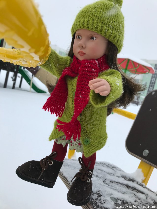 Зимняя прогулка — Игровые куклы Zwergnase (Цвергназе) Junior: Джуниор (фото 6)