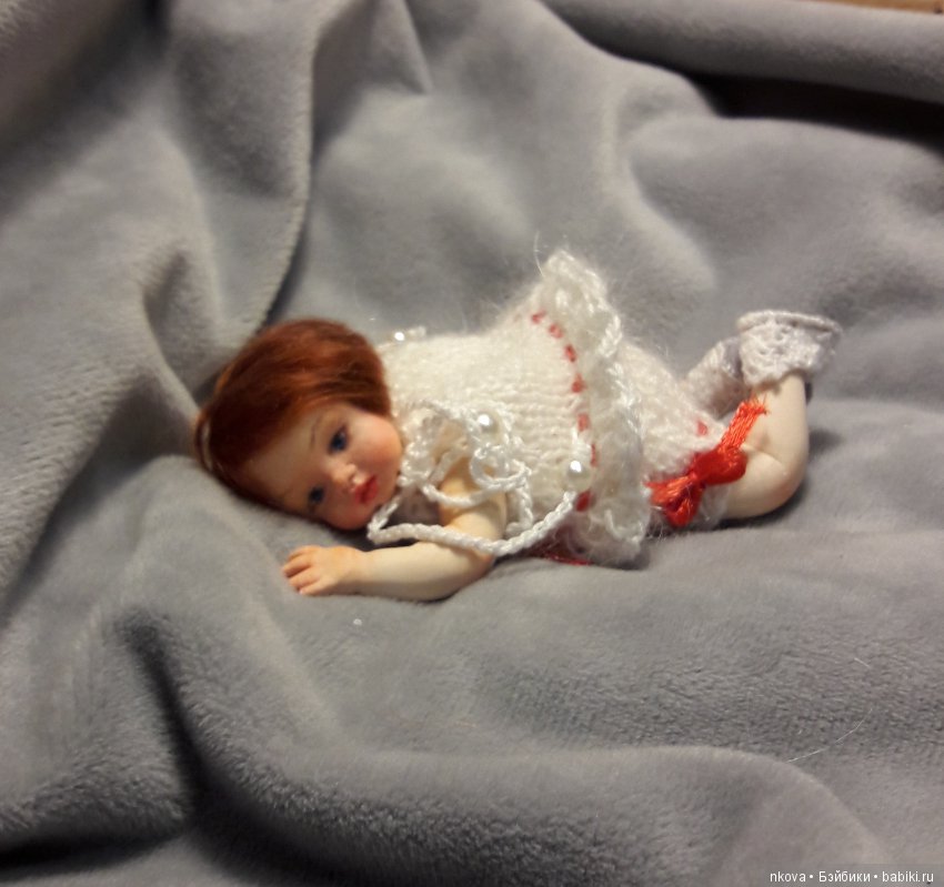 Миниатюрные авторские куклы, разные