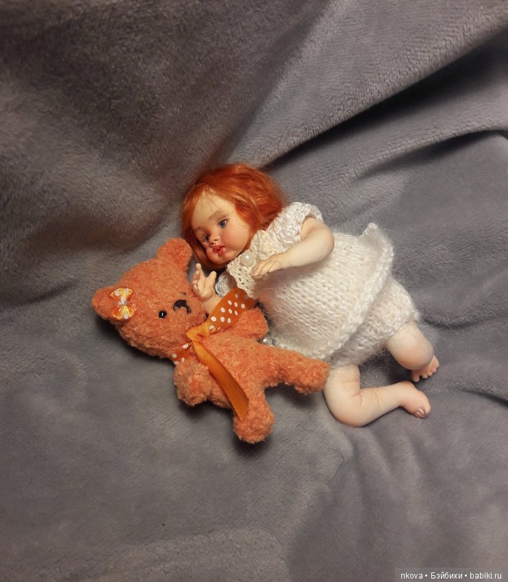 Миниатюрные авторские куклы, разные