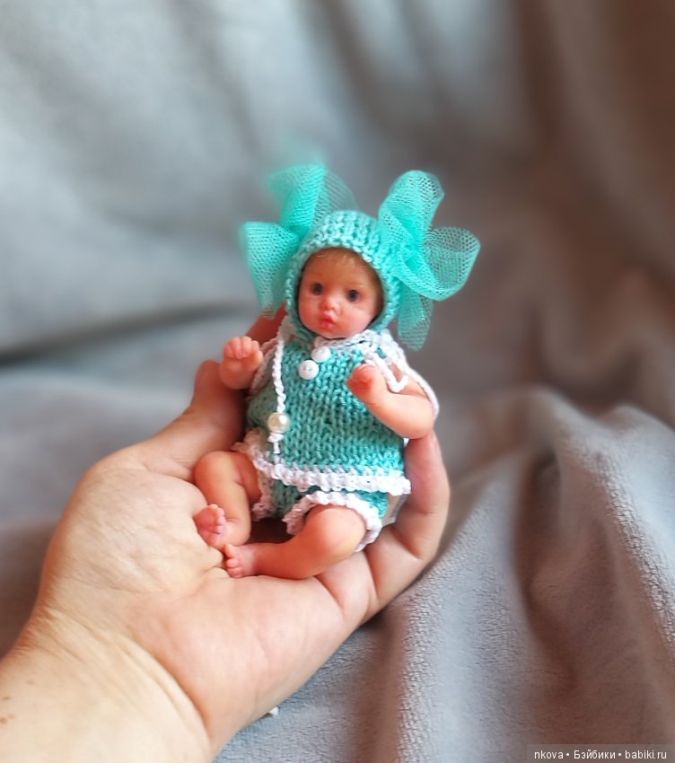 Миниатюрные авторские куклы, разные