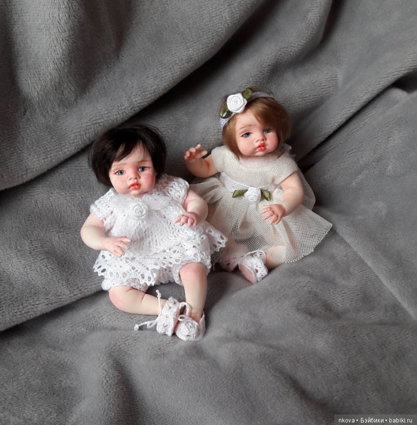 Миниатюрные авторские куклы, разные