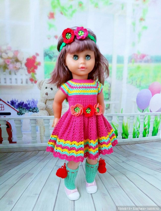 Яркий наряд для винтажной немочки (фото 4)