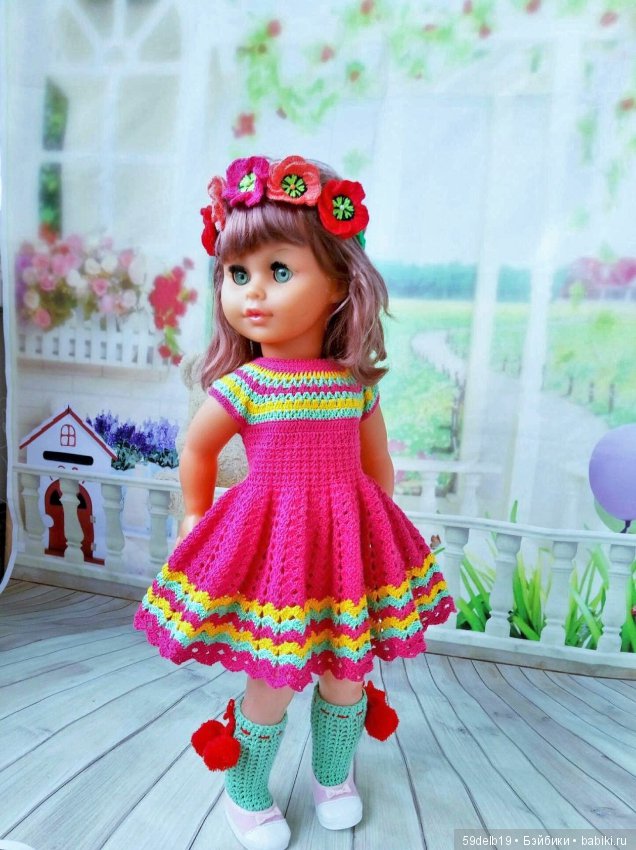 Яркий наряд для винтажной немочки (фото 3)