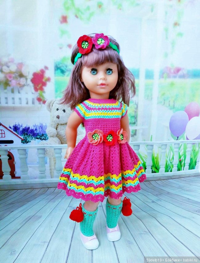 Яркий наряд для винтажной немочки (фото 9)