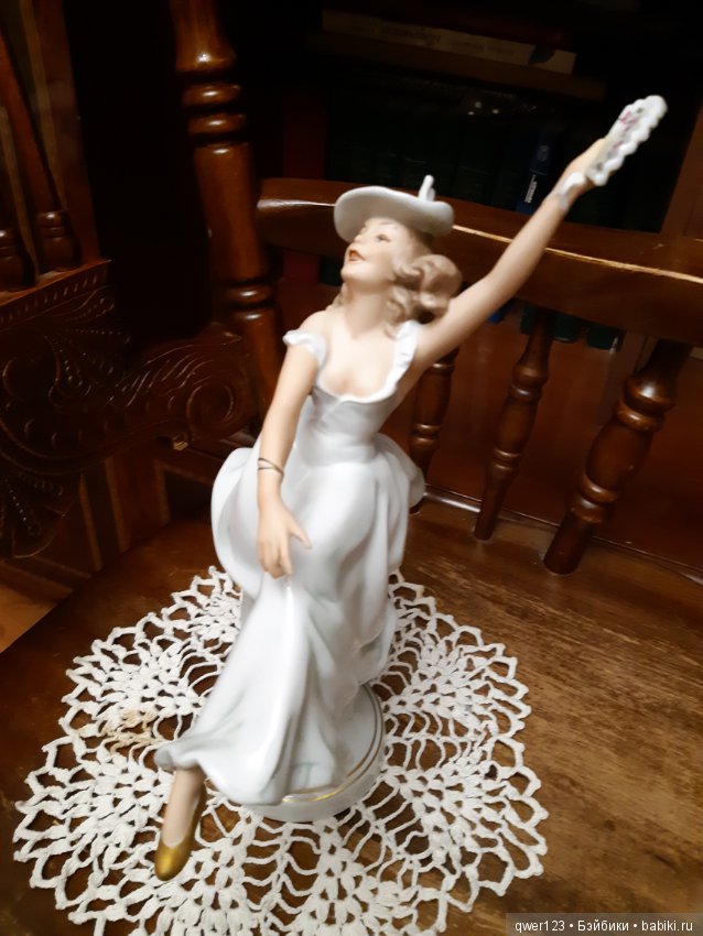 Моя небольшая коллекция фарфоровых статуэток
