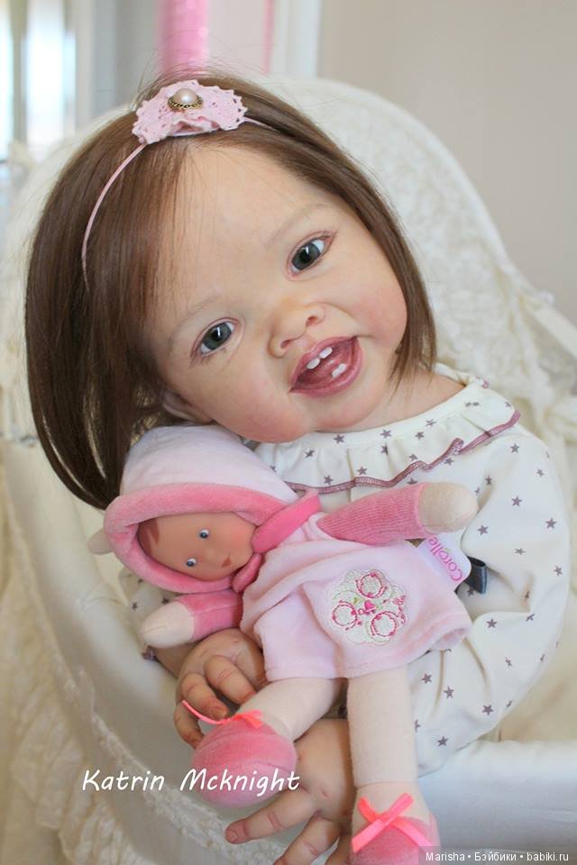 Тоддлер Adele скульптора Ping Lau, автор прототипа куклы реборн Katrin McKnight (фото 9)