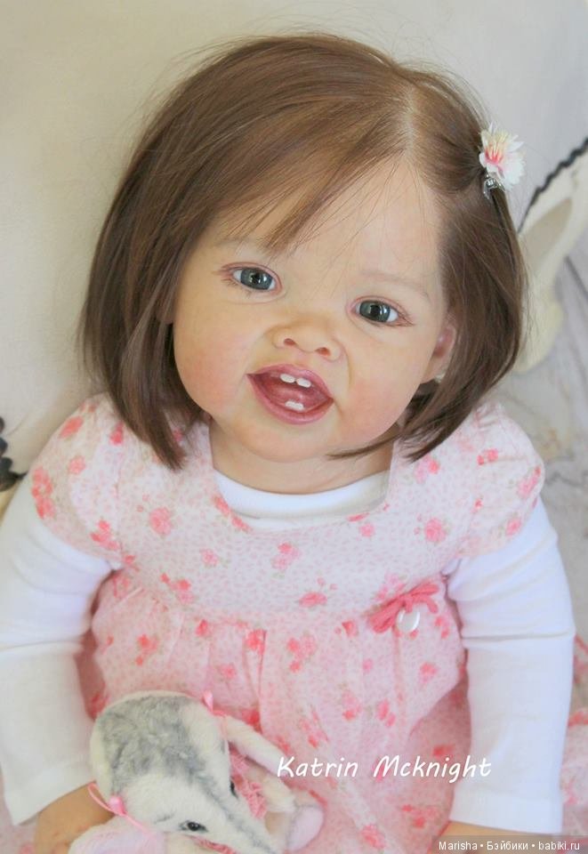 Тоддлер Adele скульптора Ping Lau, автор прототипа куклы реборн Katrin McKnight (фото 2)